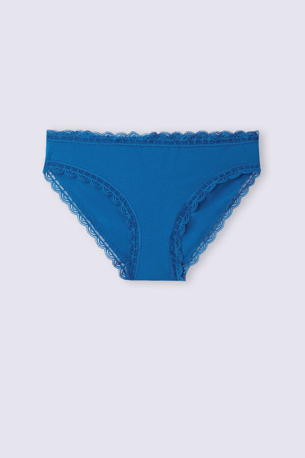 Calcinhas de algodão e renda
