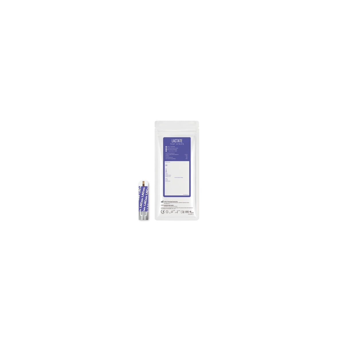 Laktat teststrips 10 stk, XPER (passer kun til TD-4289)