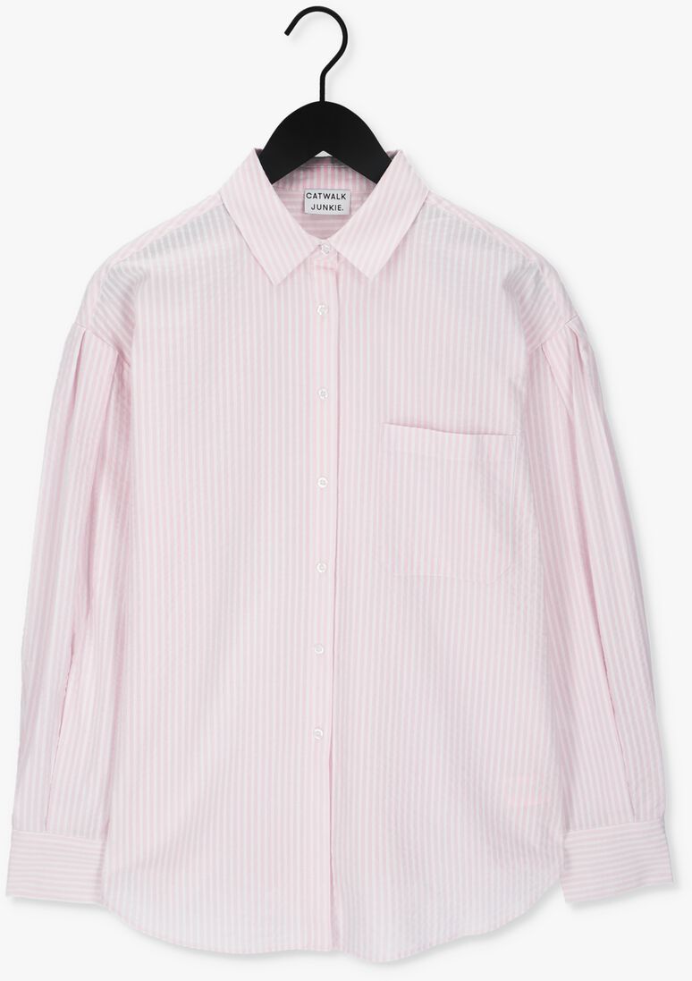 CATWALK JUNKIE lichtroze catwalk junkie blouse bl aviva