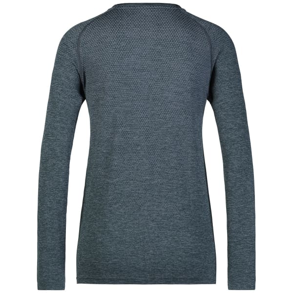 T-shirt running ODLO TS CREW NECK L/S ESSENTIAL SEAMLESS W INDIA INK MELANGE