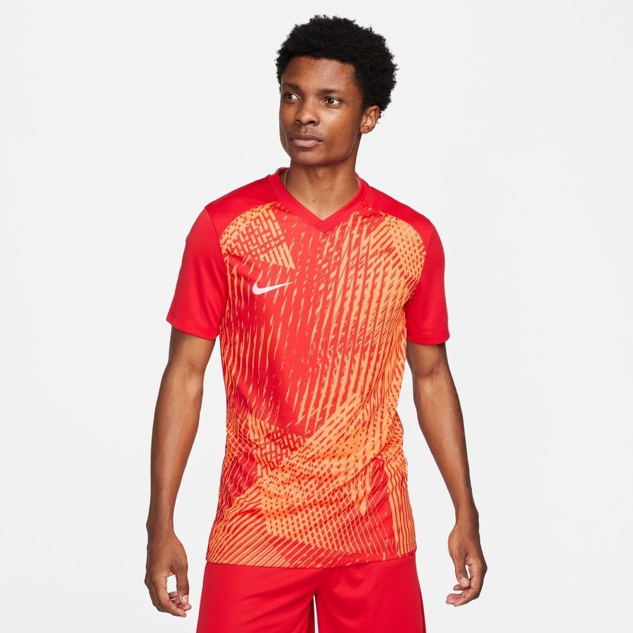 Nike Maillot Dri-FIT Precision VI - Rouge/Orange/Blanc