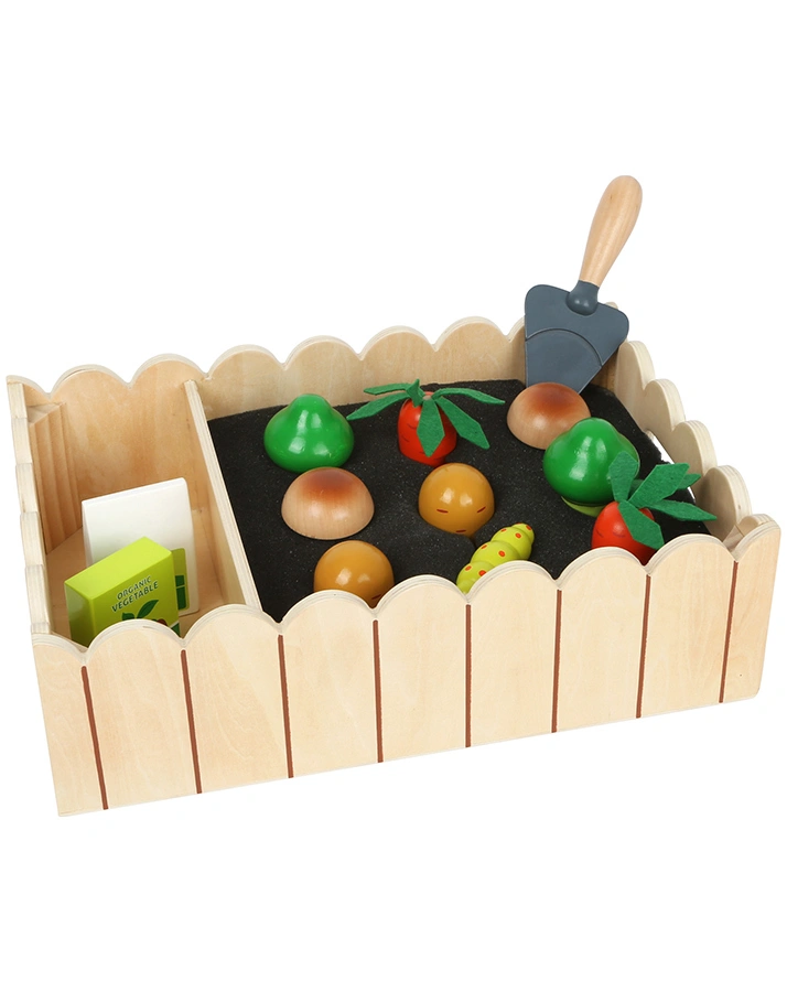 Holzspielset GEMÜSEGARTEN 13-teilig