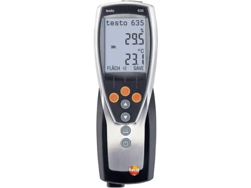 testo 635-1 Luftfugtighedsmåler (hygrometer) 0 % rF 100 % rF Dugpunkts/skimmelsvampsvisning