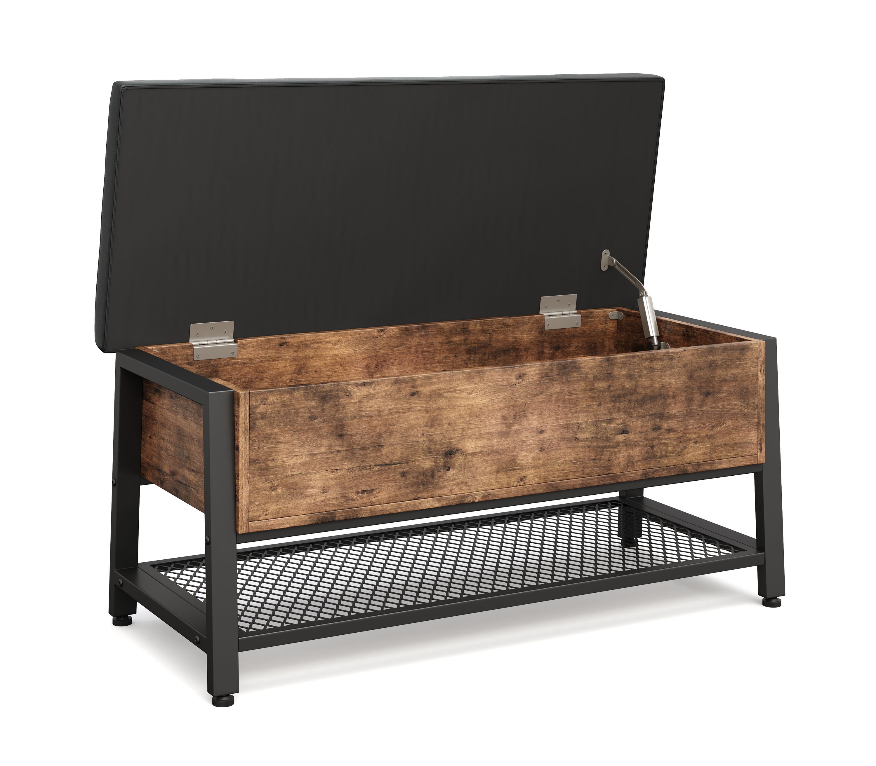 Sitzbank Leder Vintage BONITA
