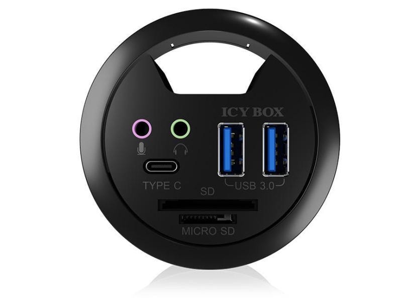ICY BOX Tisch-Hub IB-HUB1404A 3 Port USB 3.0 Tisch-Hub