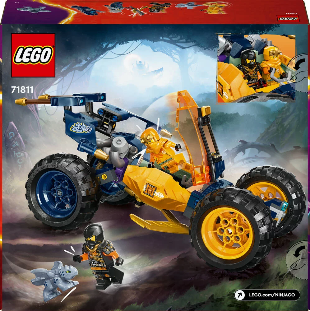 LEGO®NINJAGO® 71811 - LE BUGGY TOUT-TERRAIN NINJA D'ARIN