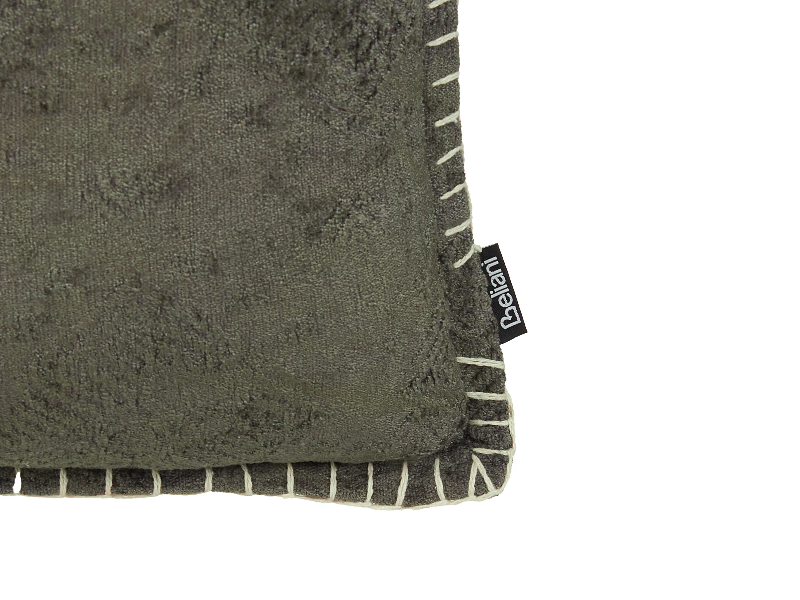 Set van 2 sierkussens MELUR 45 x 45 cm Grijs effen
