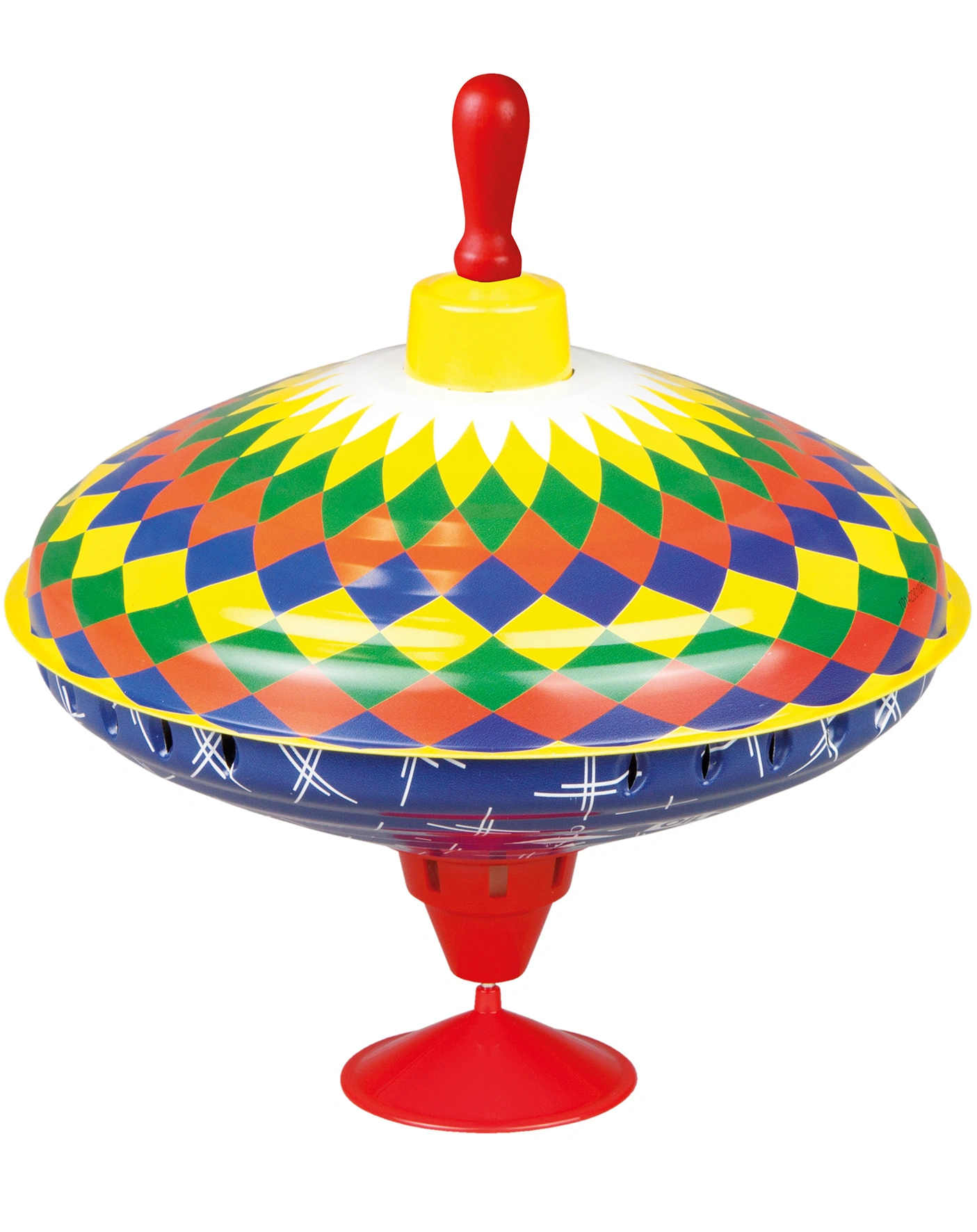 Brummkreisel MULTICOLOR (Ø19cm) aus Blech