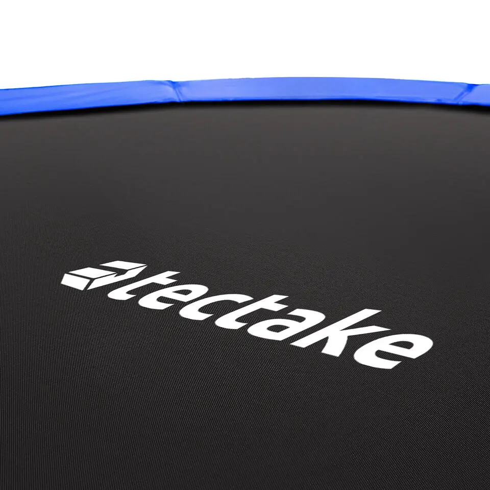 tectake Trampoline Jumpy met veiligheidsnet, Zwart/blauw