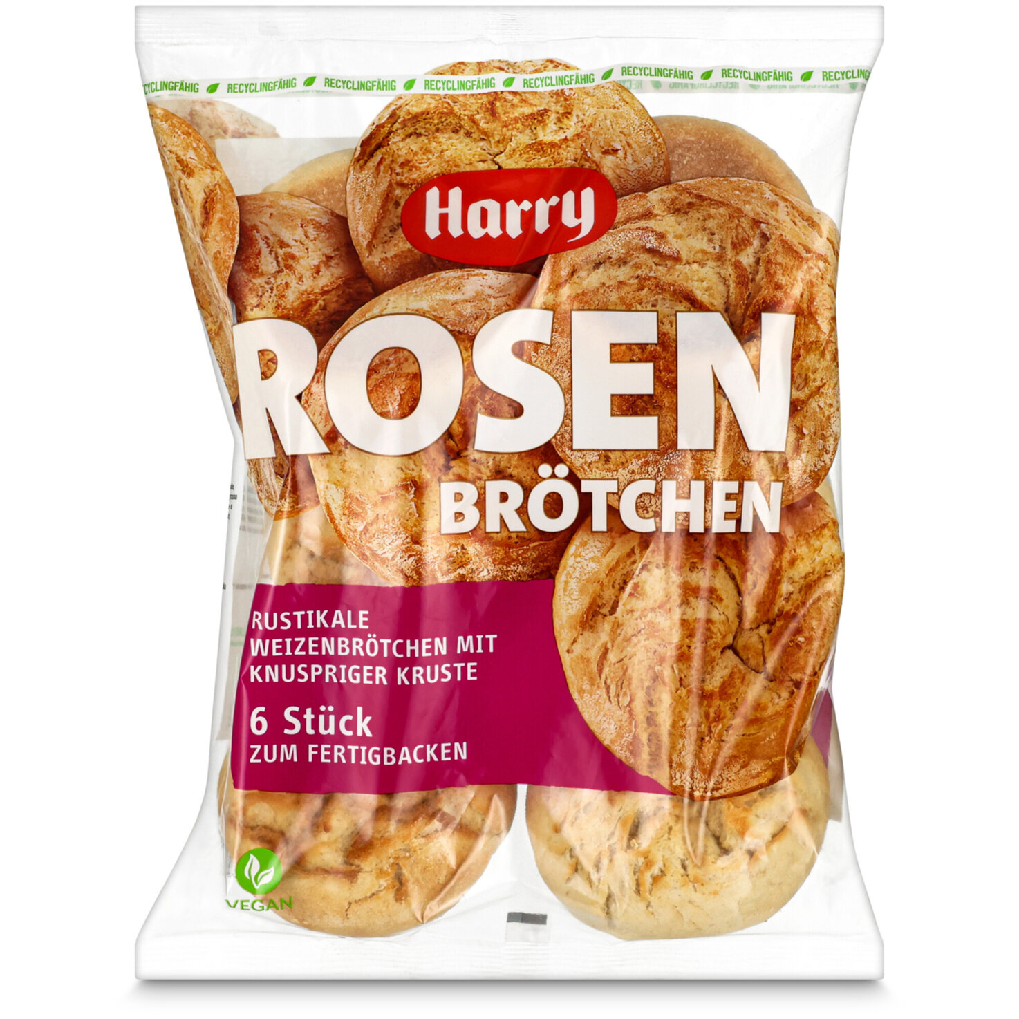 Harry Frischback Rosenbrötchen hell