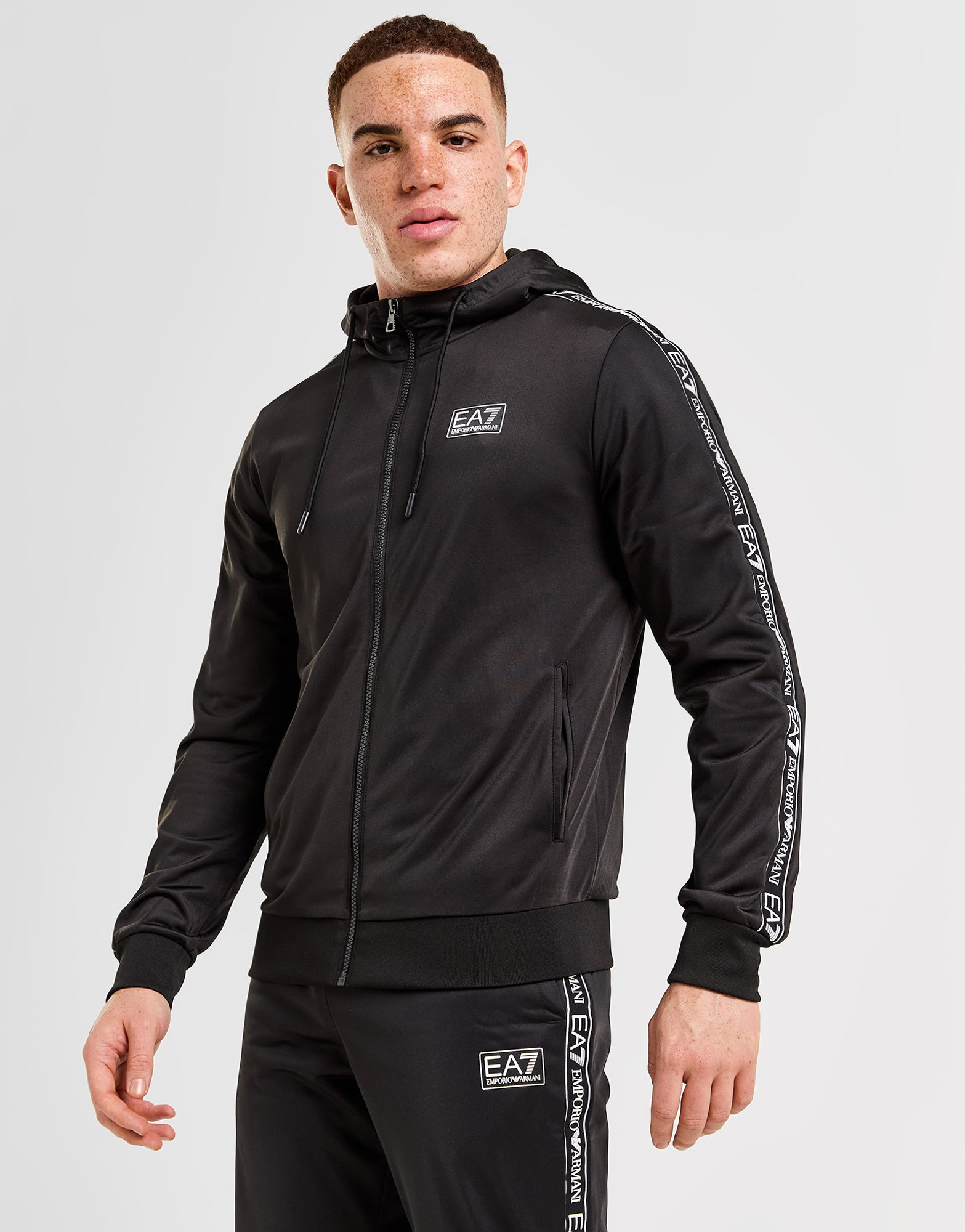 Emporio Armani EA7 Pantalon de jogging Zippé Homme