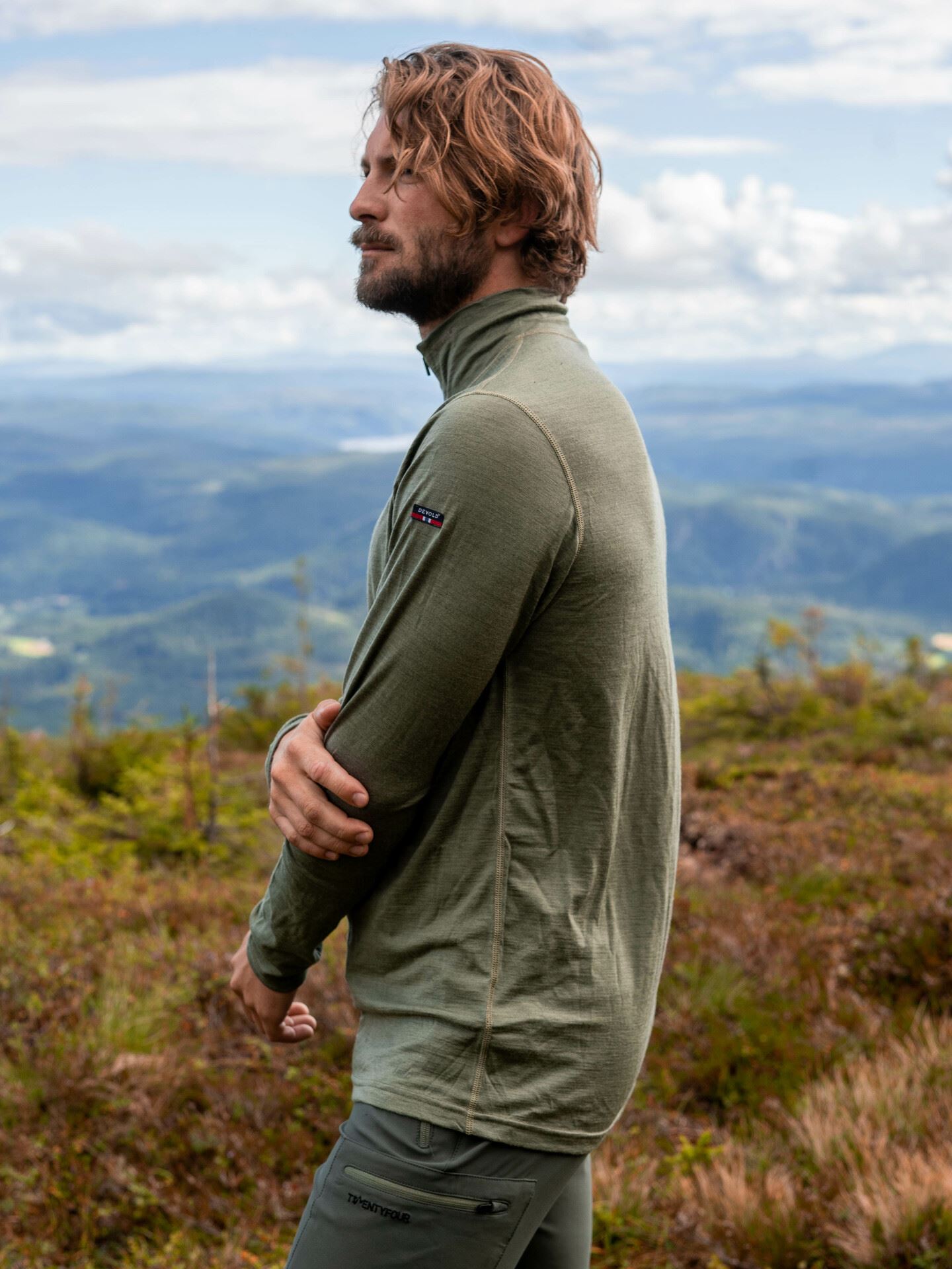 Breeze Merino 150  Zip Neck Man