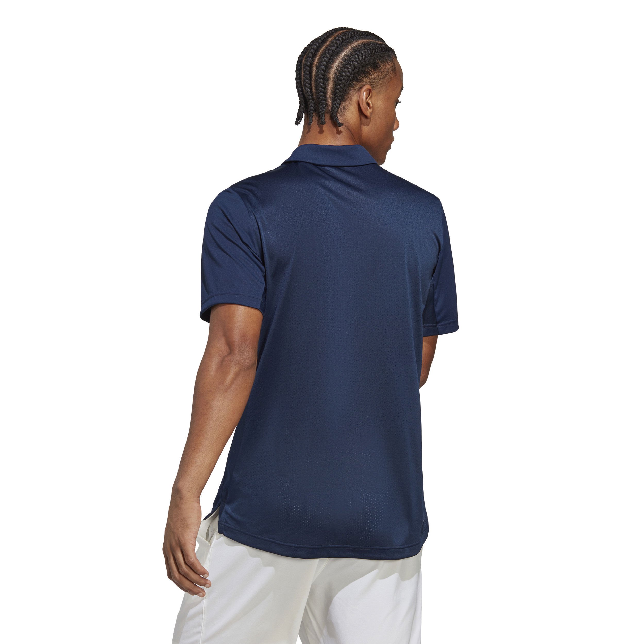adidas Club Polo Hommes - Bleu Foncé