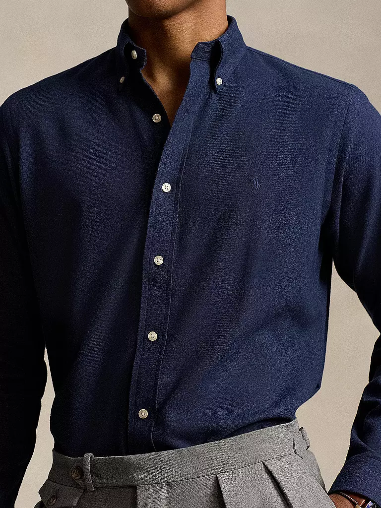 POLO RALPH LAUREN Flanellhemd dunkelblau