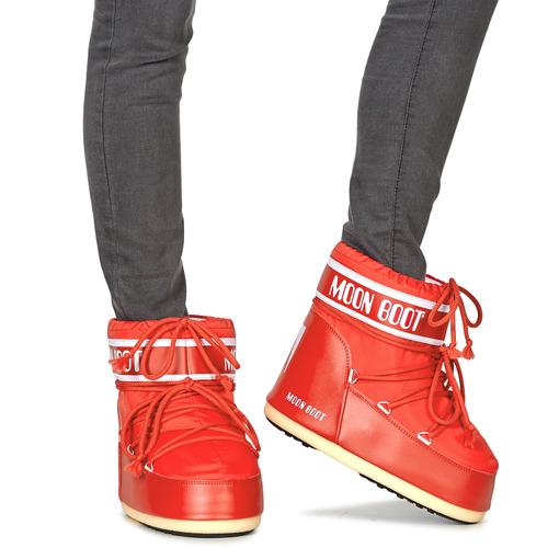 Moon Boot - MB ICON LOW NYLON - Rouge