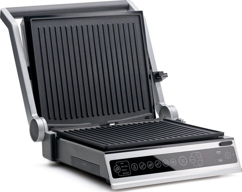 Solis - Contactgrill Pro - Grill Apparaat - RVS - 5 Grillprogramma's