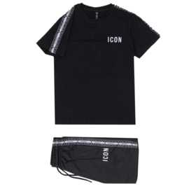 Icon fast life set - zwart (verzenddatum 27 feb)