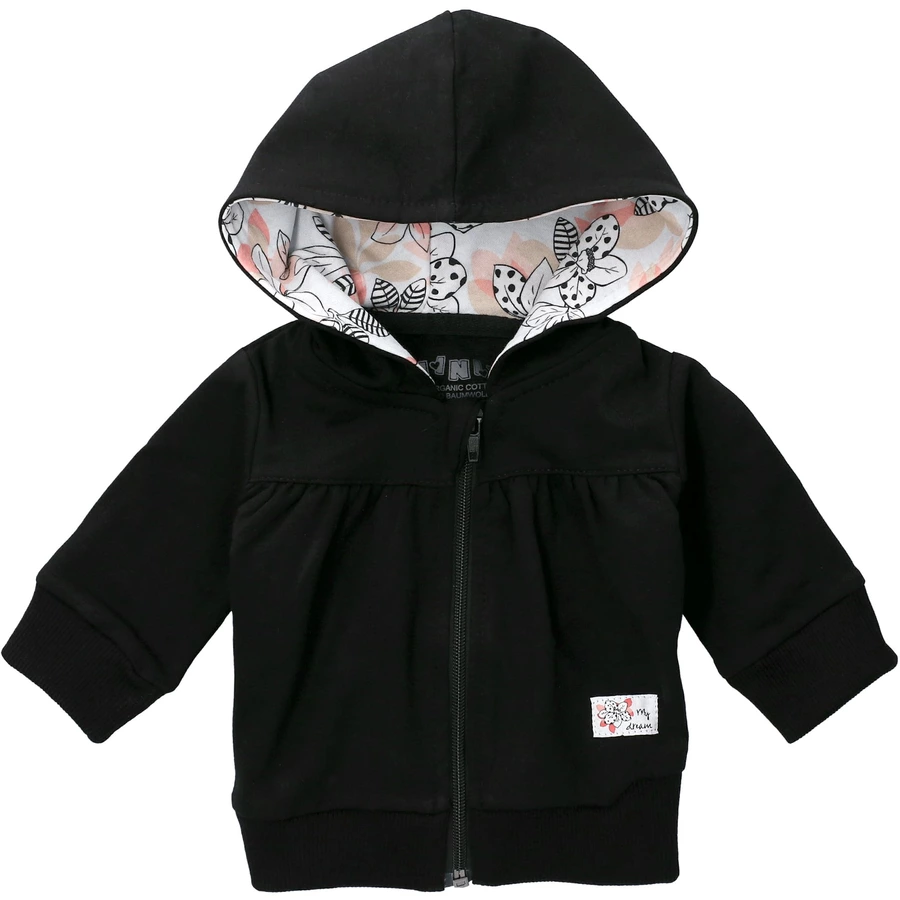 Nini Jacke my dream weiß schwarz orange