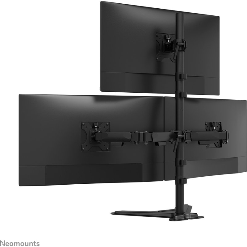 Neomounts DS45-600BL2-1 Support de moniteur triple 10-32