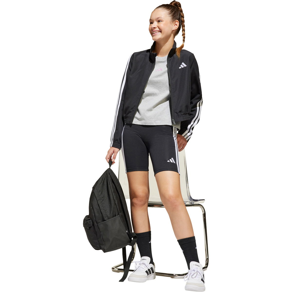 adidas 3-Stripes Woven Track Top Børn