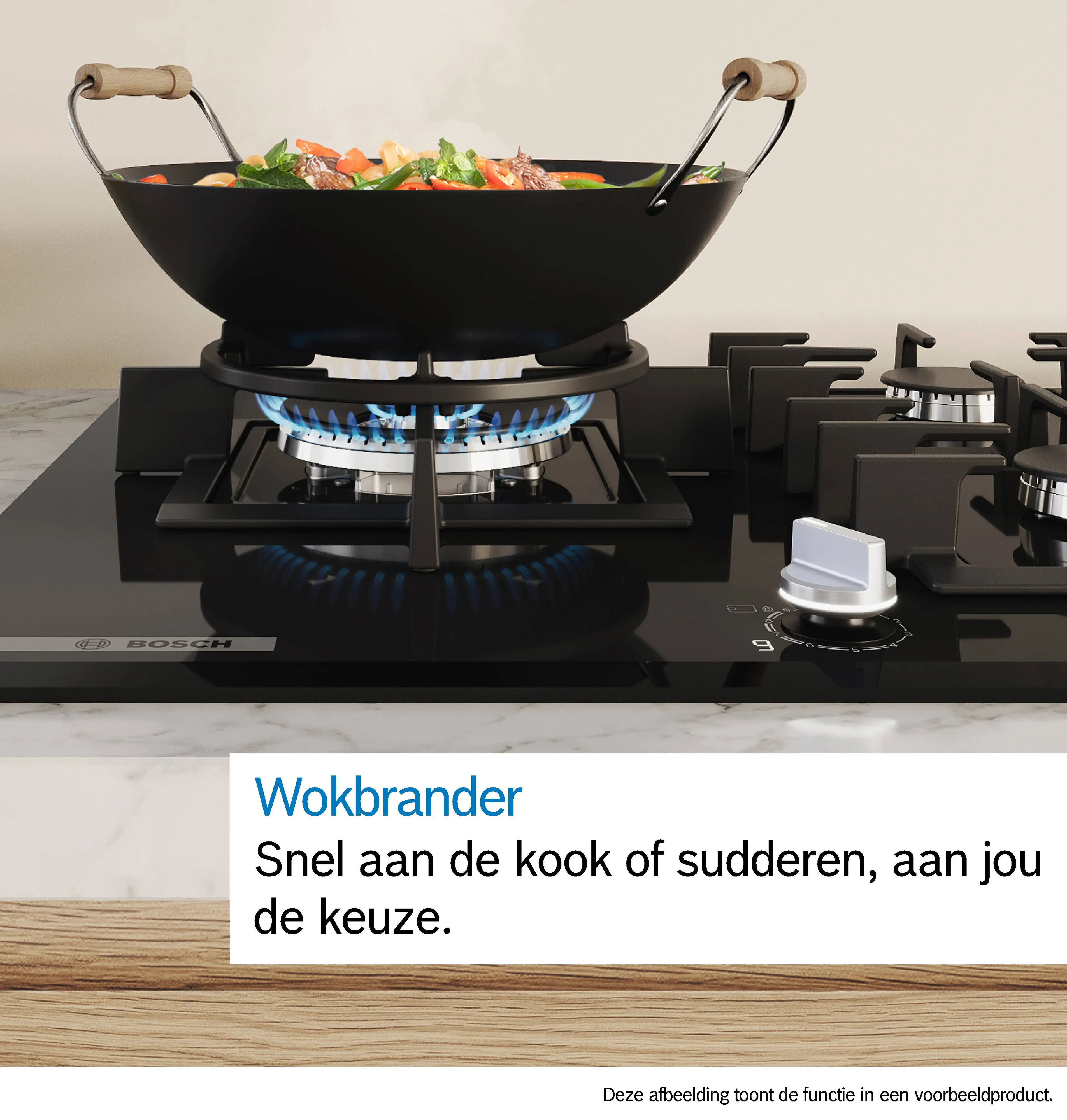 Serie 4 Gaskookplaat 60 cm Inox
