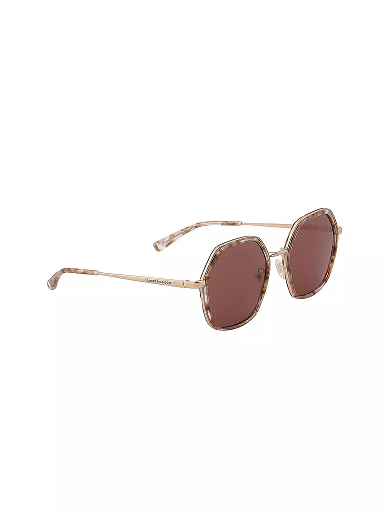 KAPTEN & SON Sonnenbrille  AMSTERDAM hellbraun
