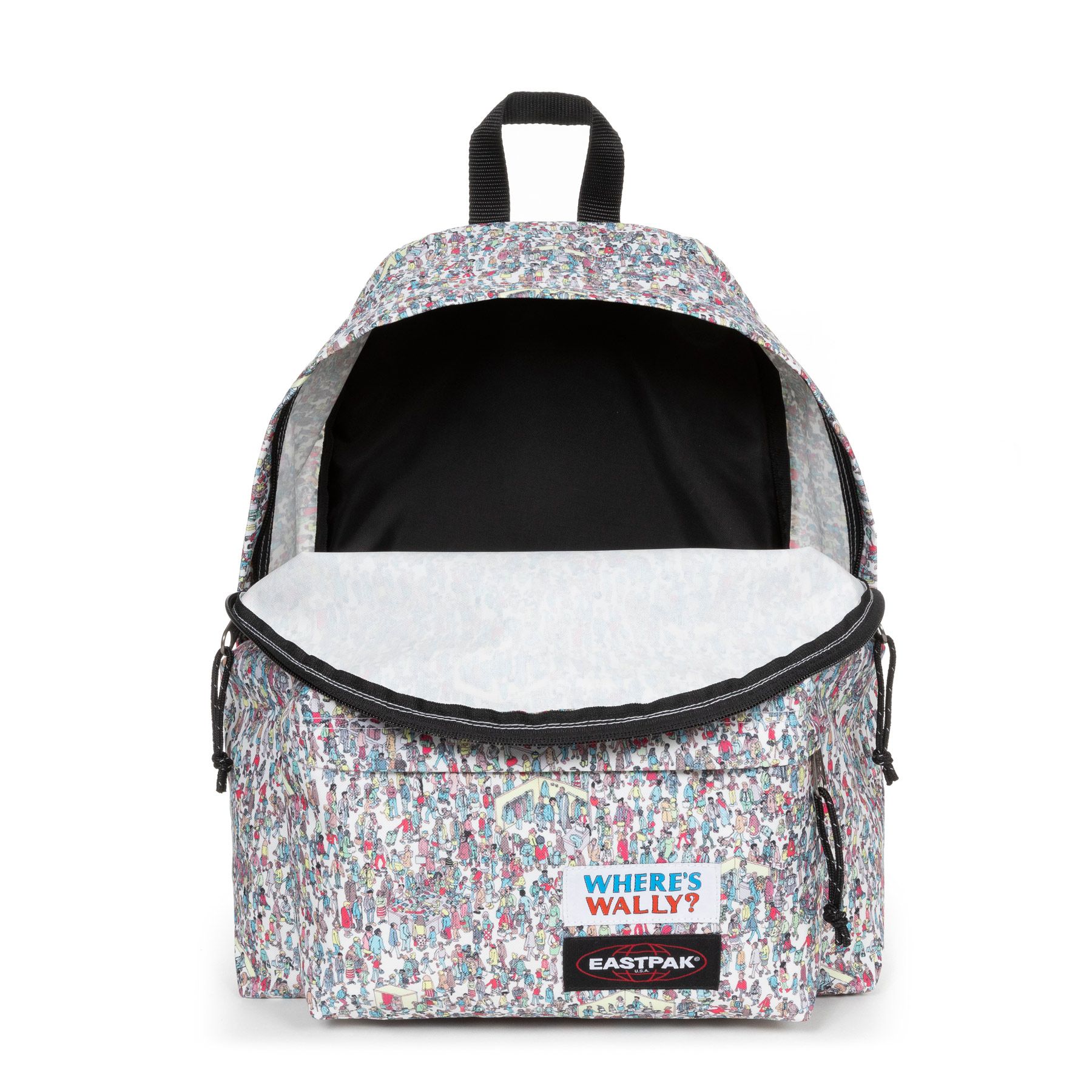 Padded Pak'r Wally Pattern White