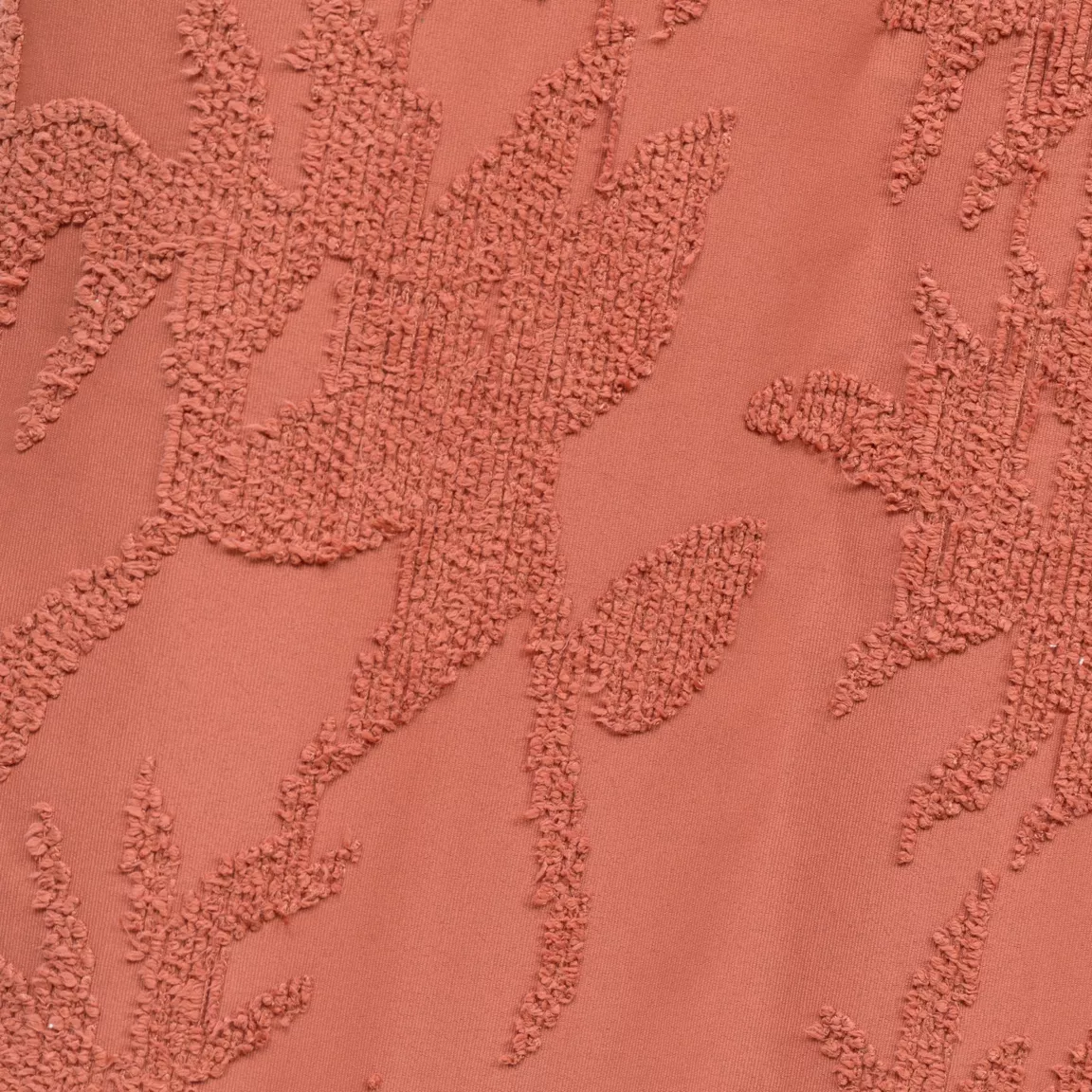 Rideau tissé (135 x 260 cm) Willow Terracotta