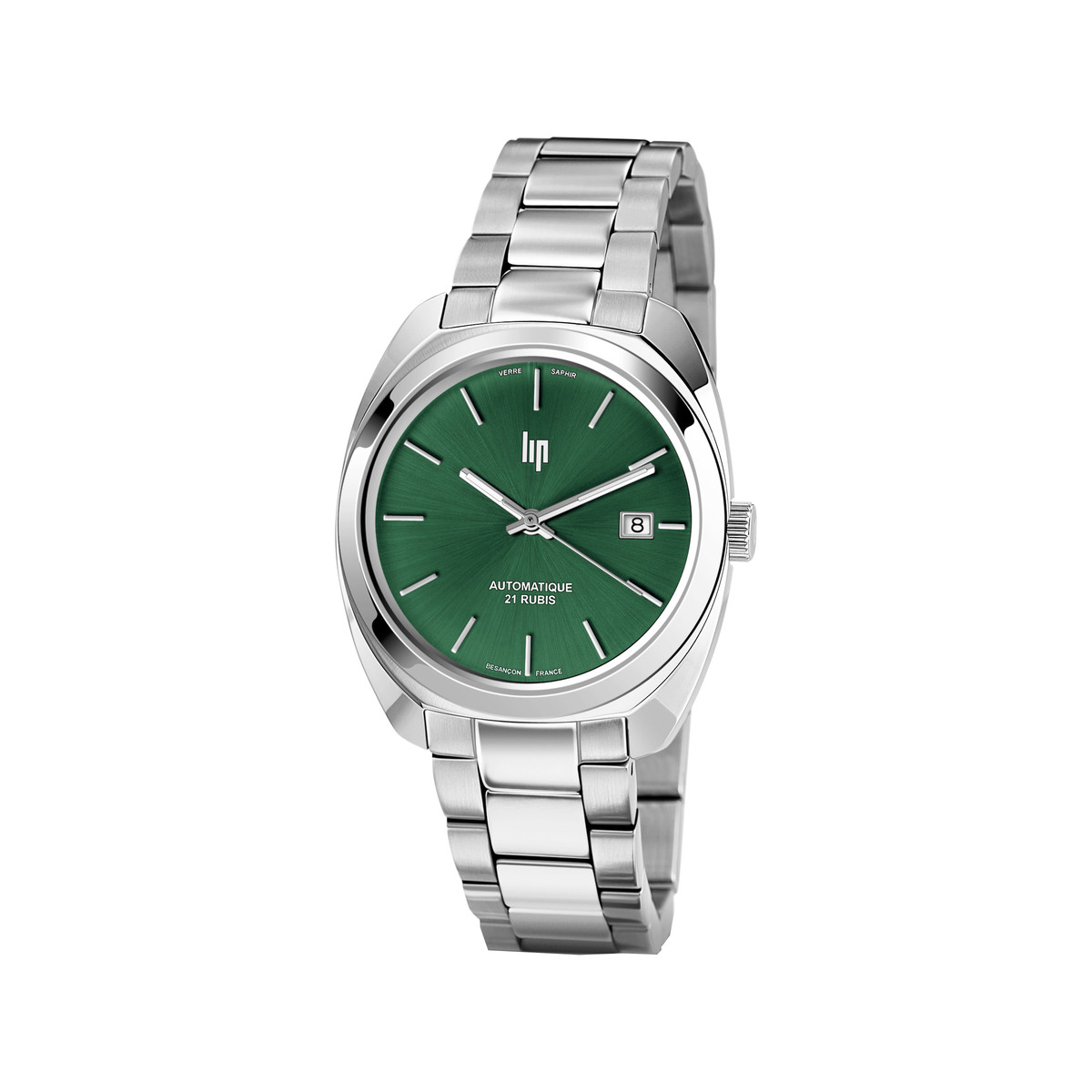 Montre Lip homme automatique acier