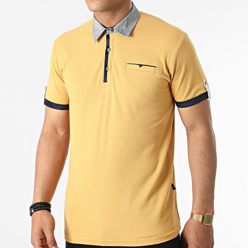 Polo A Manches Courtes JP-850 Jaune