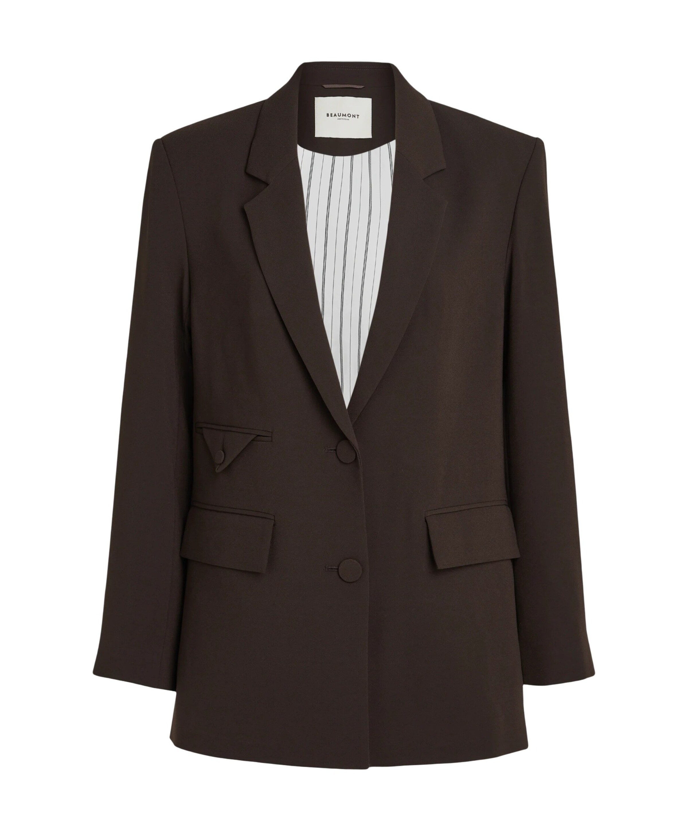 Beaumont Dames blazer bruin