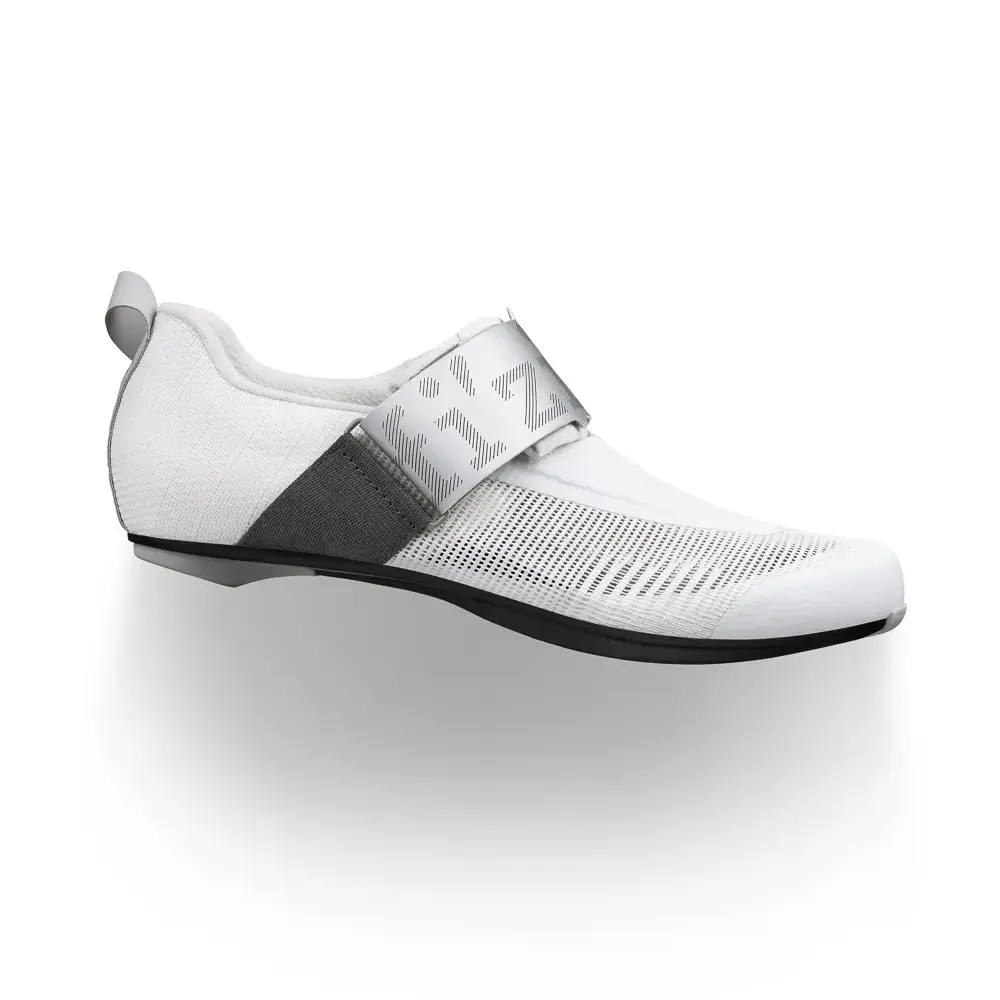 Fizik Transiro Hydra Aeroweave Carbon Triathlonschoenen Wit/Zilver
