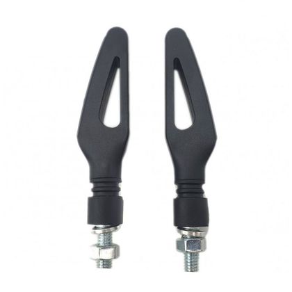 Clignotant Brazoline VIPS séquentiels à leds (La paire) Universel - Noir