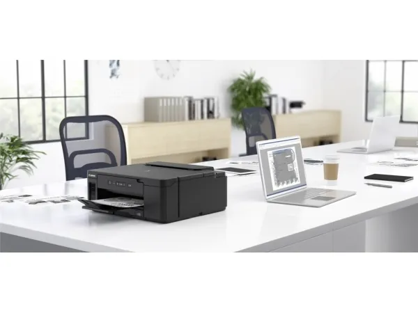Canon PIXMA GM2050 - Printer - S/H - Duplex - blækprinter - kan genopfyldes - A4/Legal - 600 x 1200 dpi - op til 13 ipm - kapacitet: 350 ark - USB 2.0, LAN, Wi-Fi(n)
