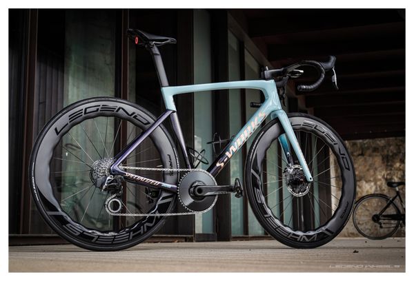 Paire de Roues Legend Wheels 68P PRO4 Wave - 12X100 - 12X142mm - DT 240 EXP - Disc Centerlock - Shimano / Sram