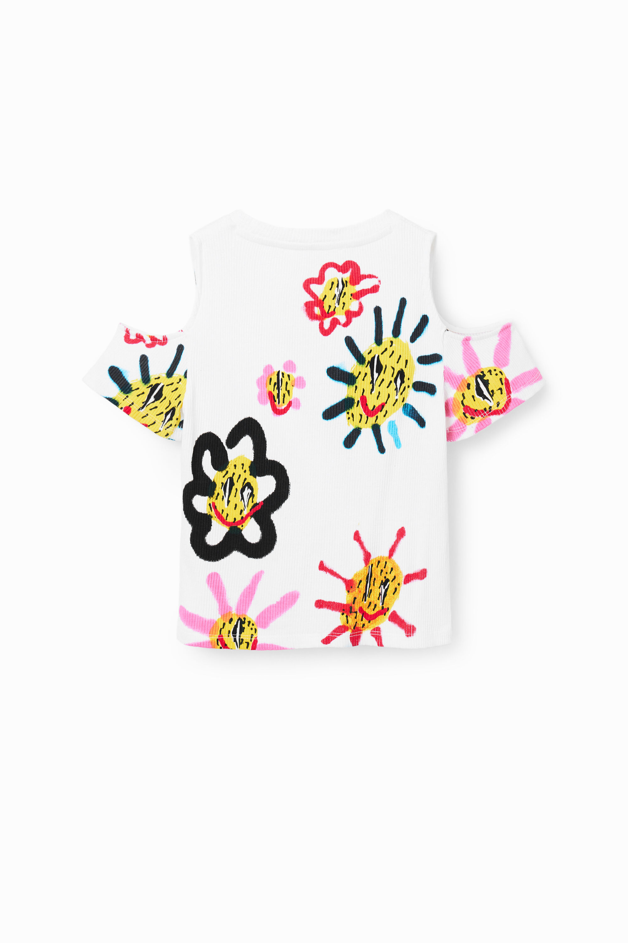 T-shirt découpe soleils