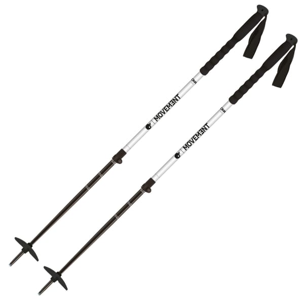 Bâton ski de randonnée MOVEMENT NOMAD 2 BLACK/ WHITE