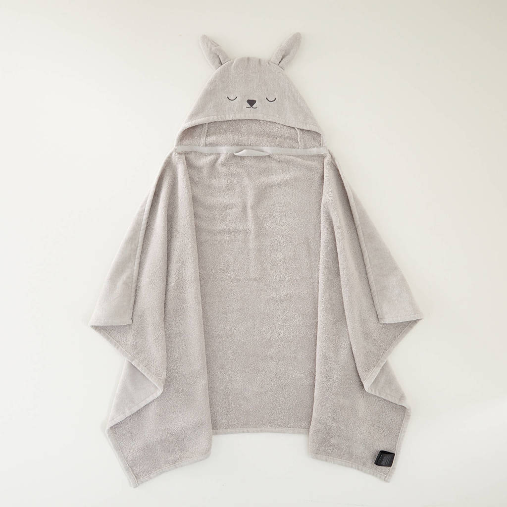 Nice piecebadcape met capuchon