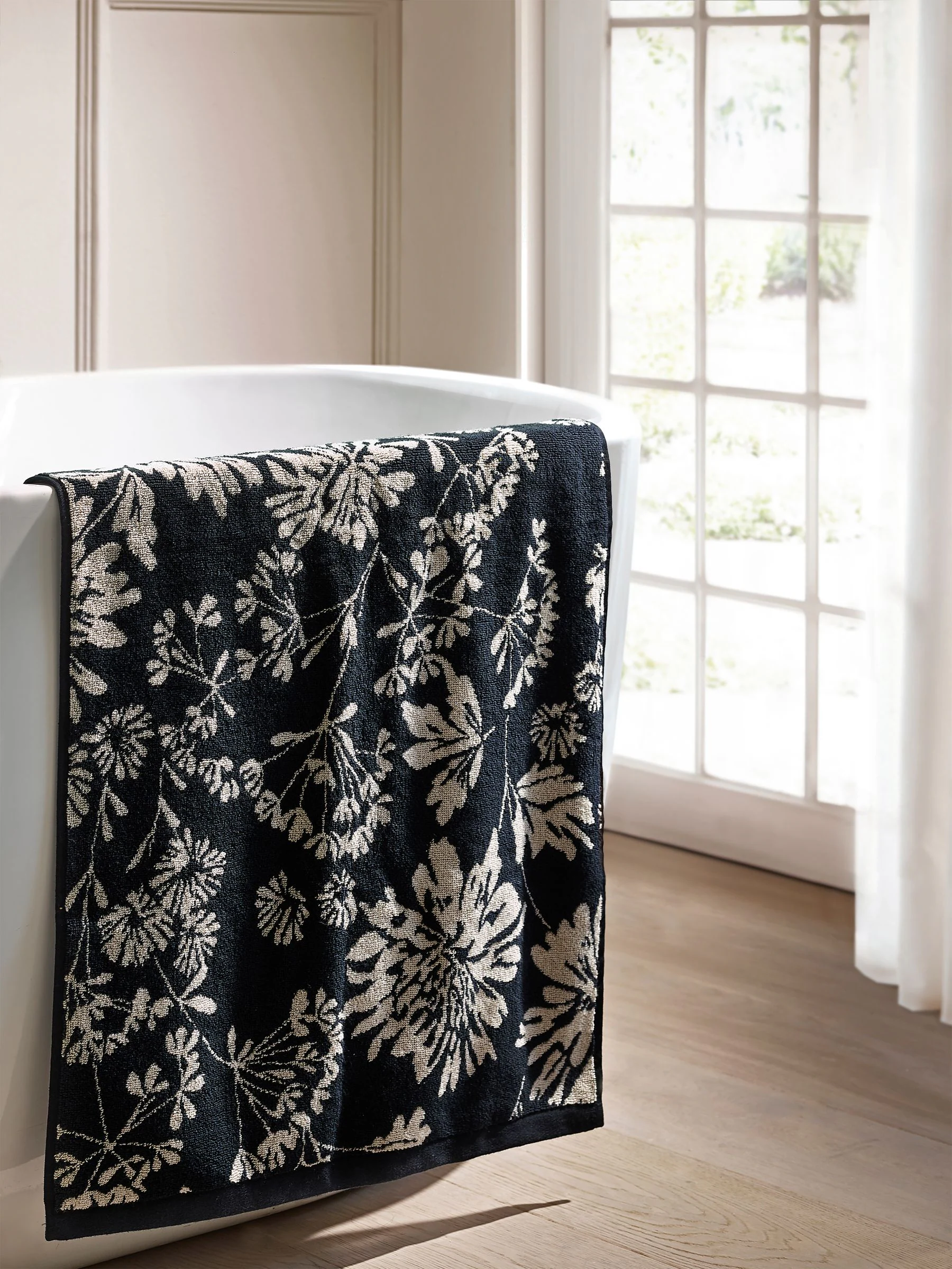 Floral 100% Cotton Towel