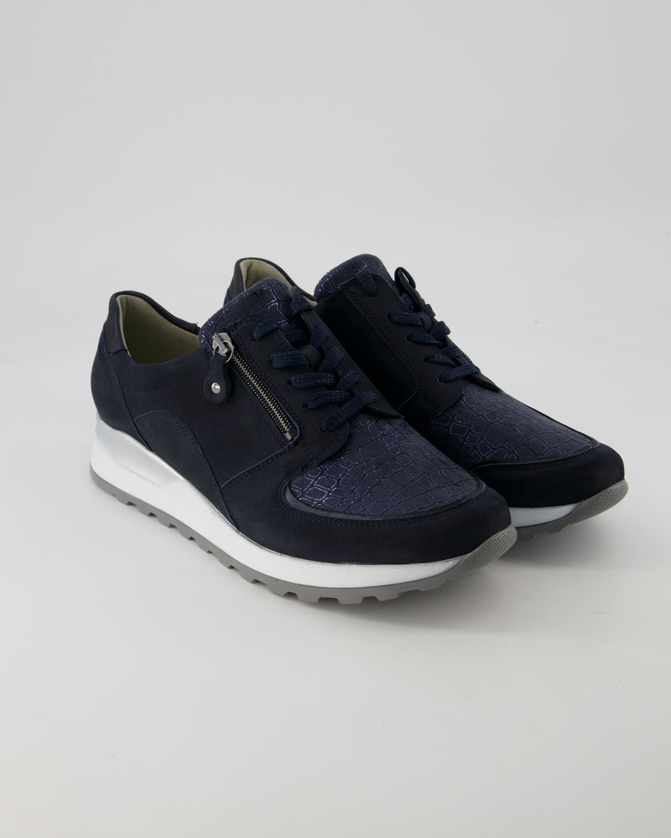 Waldläufer Hiroko Soft Schnürschuhe in Blau