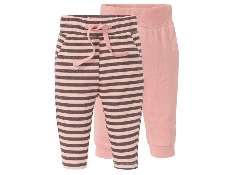 2 joggingbroeken voor babymeisjes