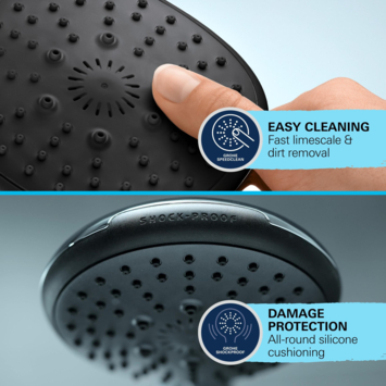 Grohe Douchesysteem Vitalio Start 250 met omstelling Rond, Max. 8,0L/M Bij 3 Bar Chroom - hartafstand kraan 15 cm