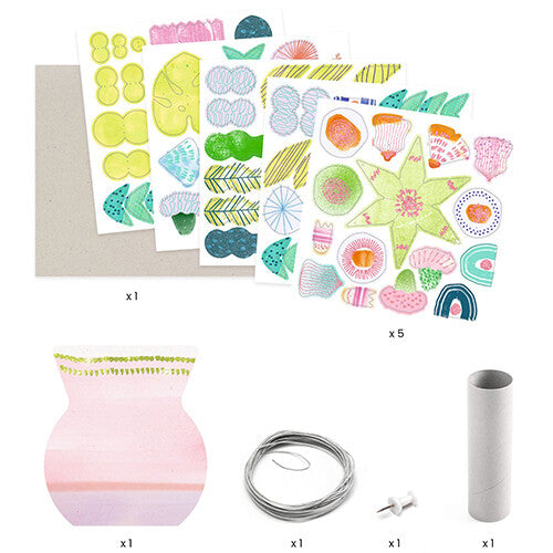Djeco knutselset diy bloemen - delicate