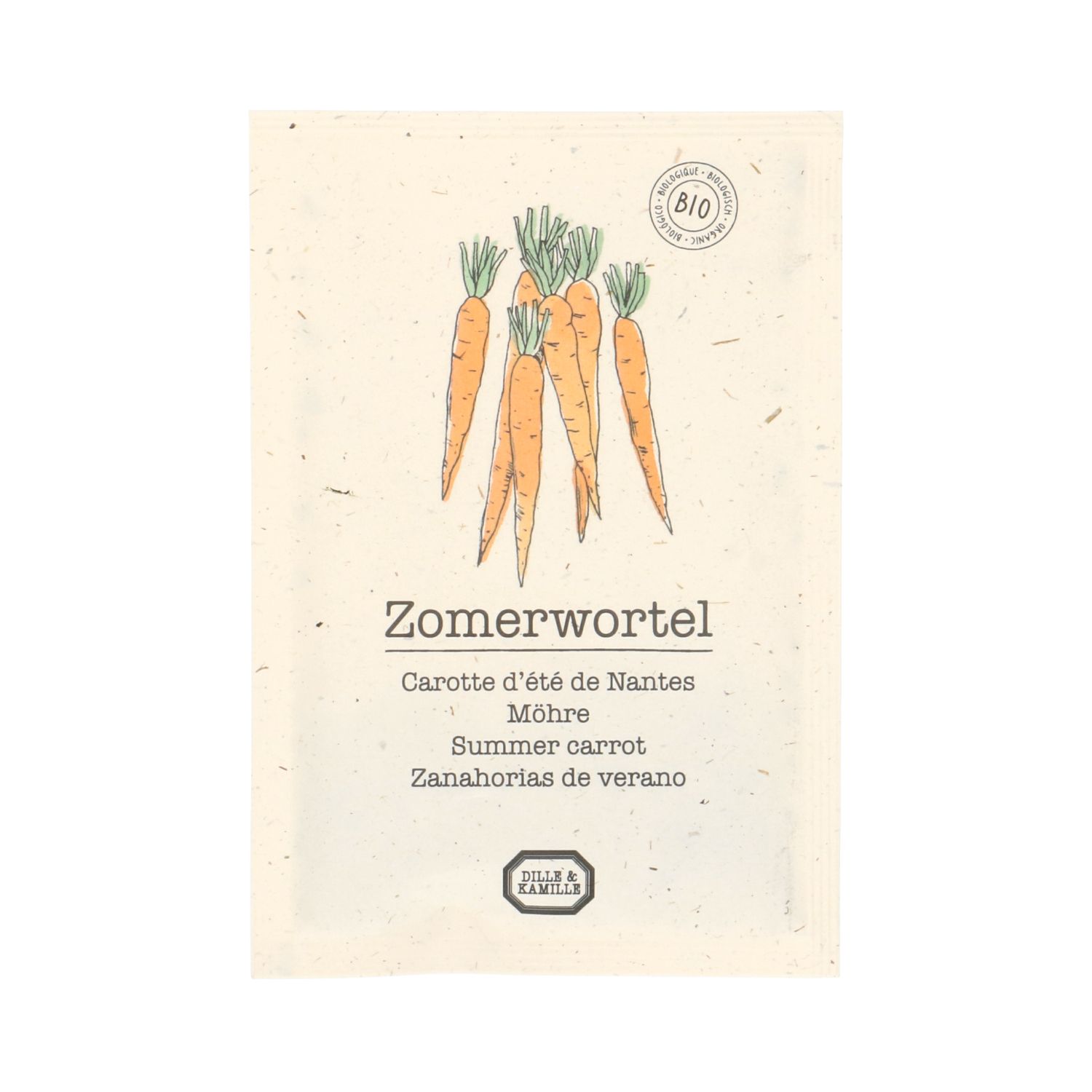 Groentezaden, biologisch, wortel, 2 g