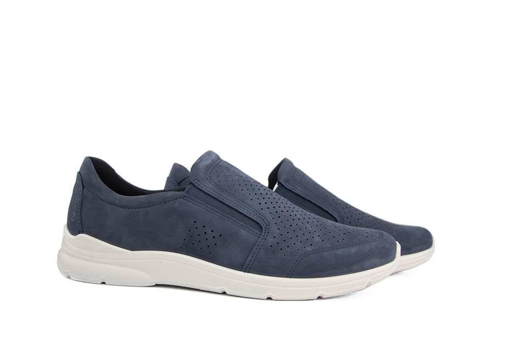 Ecco  Irving Perf Slip On Marine