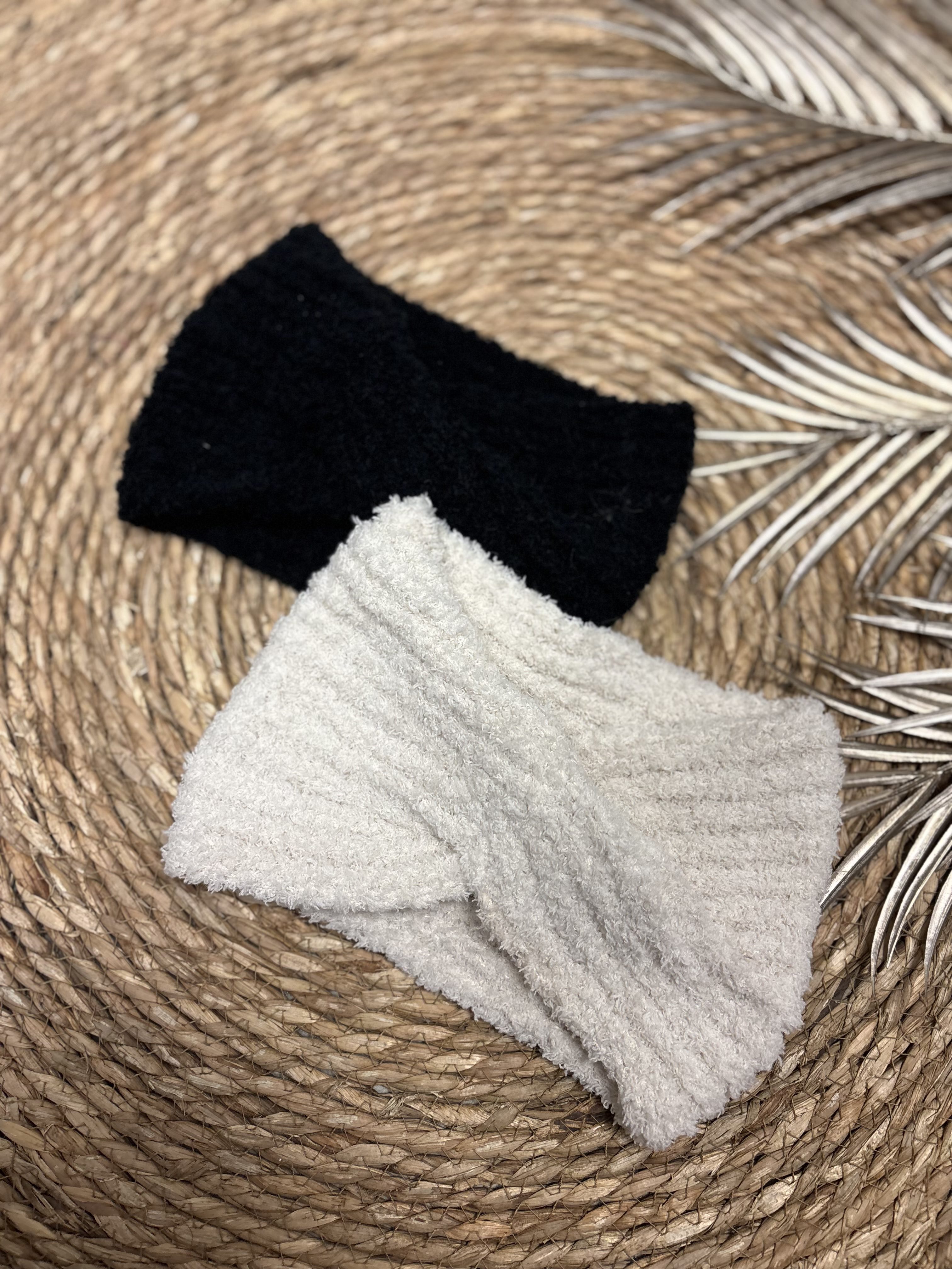 Teddy Hoofdband Zwart