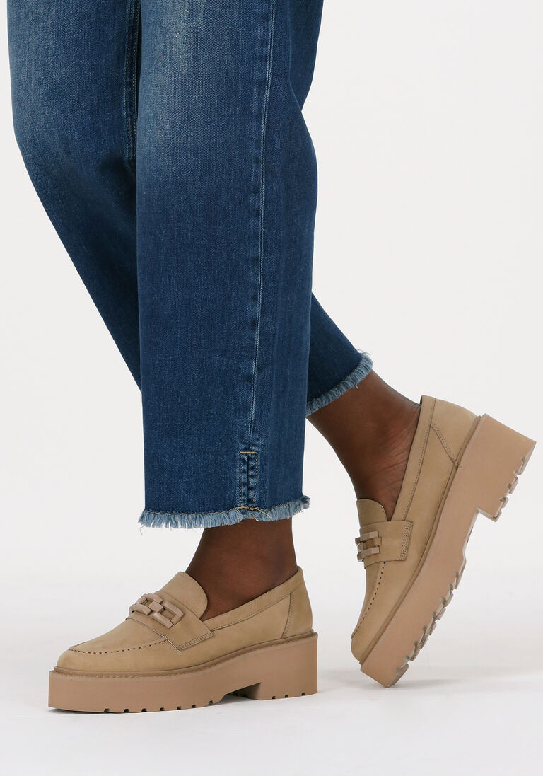 VIA VAI taupe via vai loafers lois brake