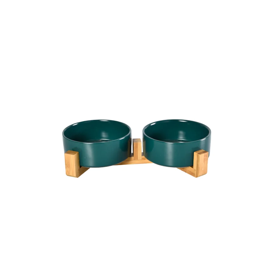 Comedouro duplo de cerâmica Outech para cães e gatos