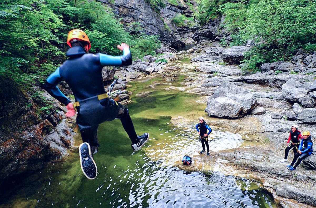 Canyoning in Golling an der Salzach als Geschenk
