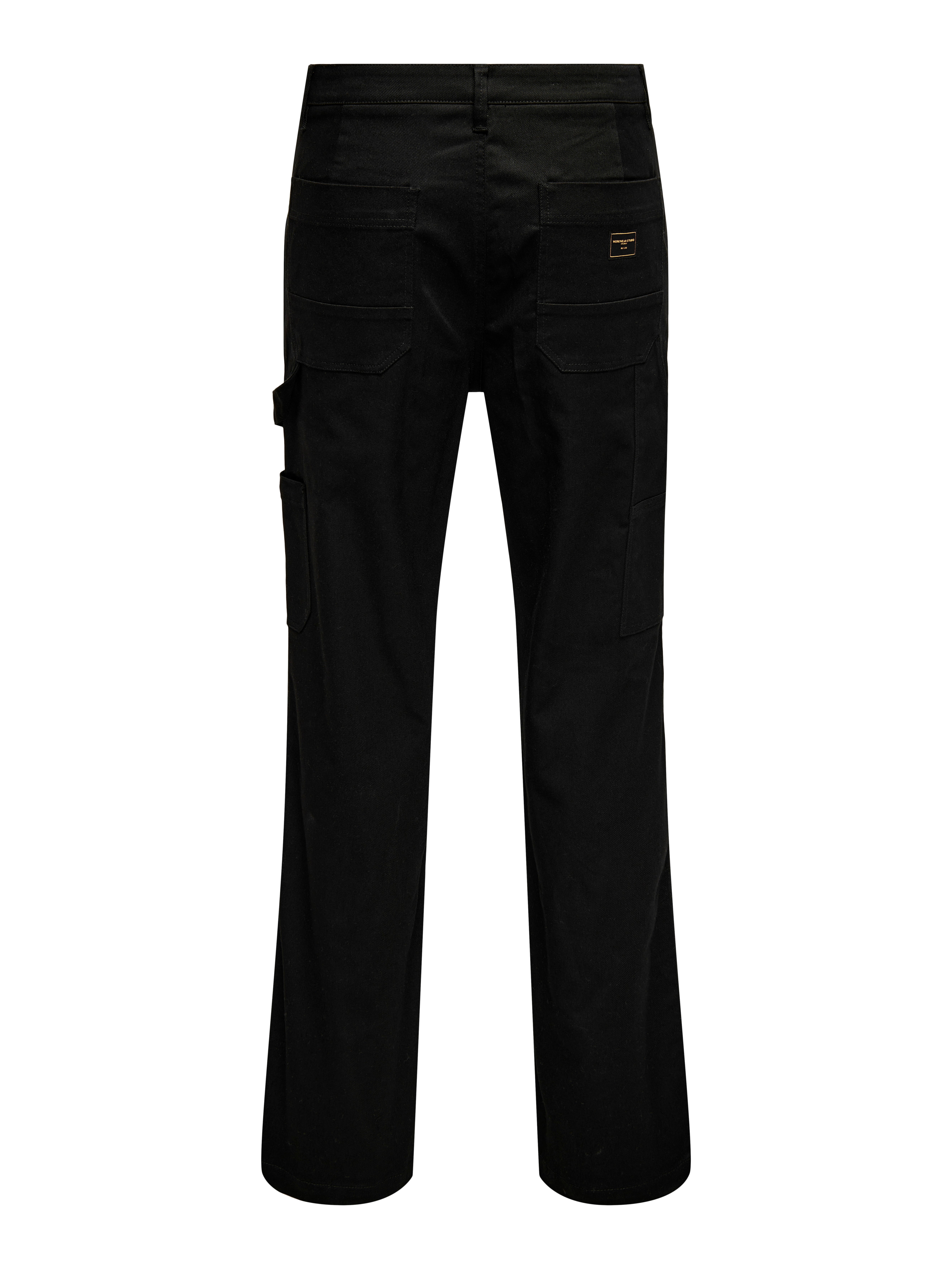 ONSEDGE Gerade geschnitten Hose Black